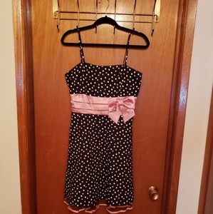 Prom polkadot dress